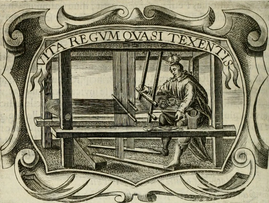 An illustration from D. Ioannis de Solorzano Pereira ... Emblemata centum, regio politica : Aeneis laminis affabre caelata, vividisque, et limatis carminibus explicita, & singularibus commentariis affatim illutrata : quibus, quicquid ad regum institutionem, et rectam reip. administrationem conducere, & pertinere videtur, summo studio disseritur ... cùm quadruplici indice absolutissimo ..., 1653, leaf 153
