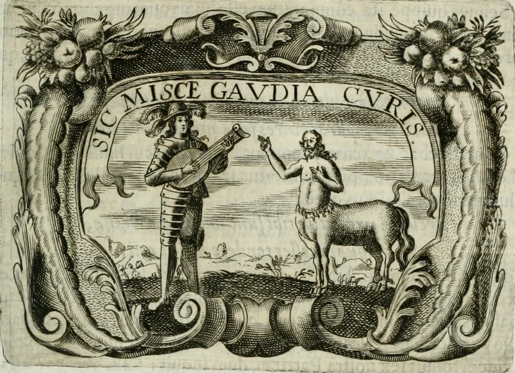 An illustration from D. Ioannis de Solorzano Pereira ... Emblemata centum, regio politica : Aeneis laminis affabre caelata, vividisque, et limatis carminibus explicita, & singularibus commentariis affatim illutrata : quibus, quicquid ad regum institutionem, et rectam reip. administrationem conducere, & pertinere videtur, summo studio disseritur ... cùm quadruplici indice absolutissimo ..., 1653, leaf 276