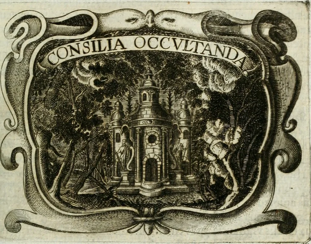 An illustration from D. Ioannis de Solorzano Pereira ... Emblemata centum, regio politica : Aeneis laminis affabre caelata, vividisque, et limatis carminibus explicita, & singularibus commentariis affatim illutrata : quibus, quicquid ad regum institutionem, et rectam reip. administrationem conducere, & pertinere videtur, summo studio disseritur ... cùm quadruplici indice absolutissimo ..., 1653, leaf 414