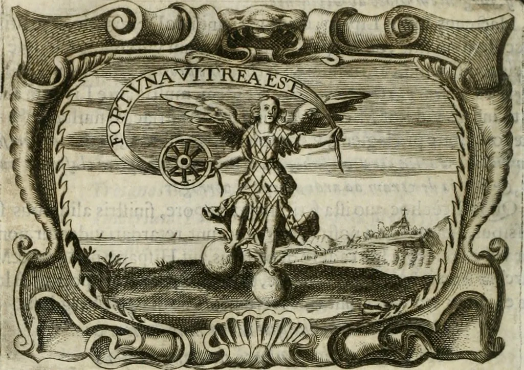 An illustration from D. Ioannis de Solorzano Pereira ... Emblemata centum, regio politica : Aeneis laminis affabre caelata, vividisque, et limatis carminibus explicita, & singularibus commentariis affatim illutrata : quibus, quicquid ad regum institutionem, et rectam reip. administrationem conducere, & pertinere videtur, summo studio disseritur ... cùm quadruplici indice absolutissimo ..., 1653, leaf 75