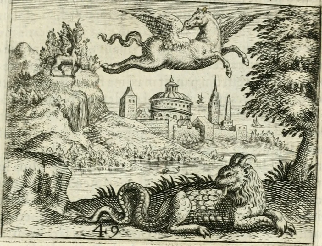 An illustration from Dionysii Lebei-Batillii regii mediomatricv praesidis Emblemata, 1596, leaf 110