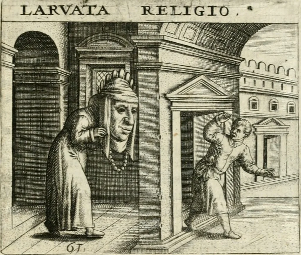 An illustration from Dionysii Lebei-Batillii regii mediomatricv praesidis Emblemata, 1596, leaf 134