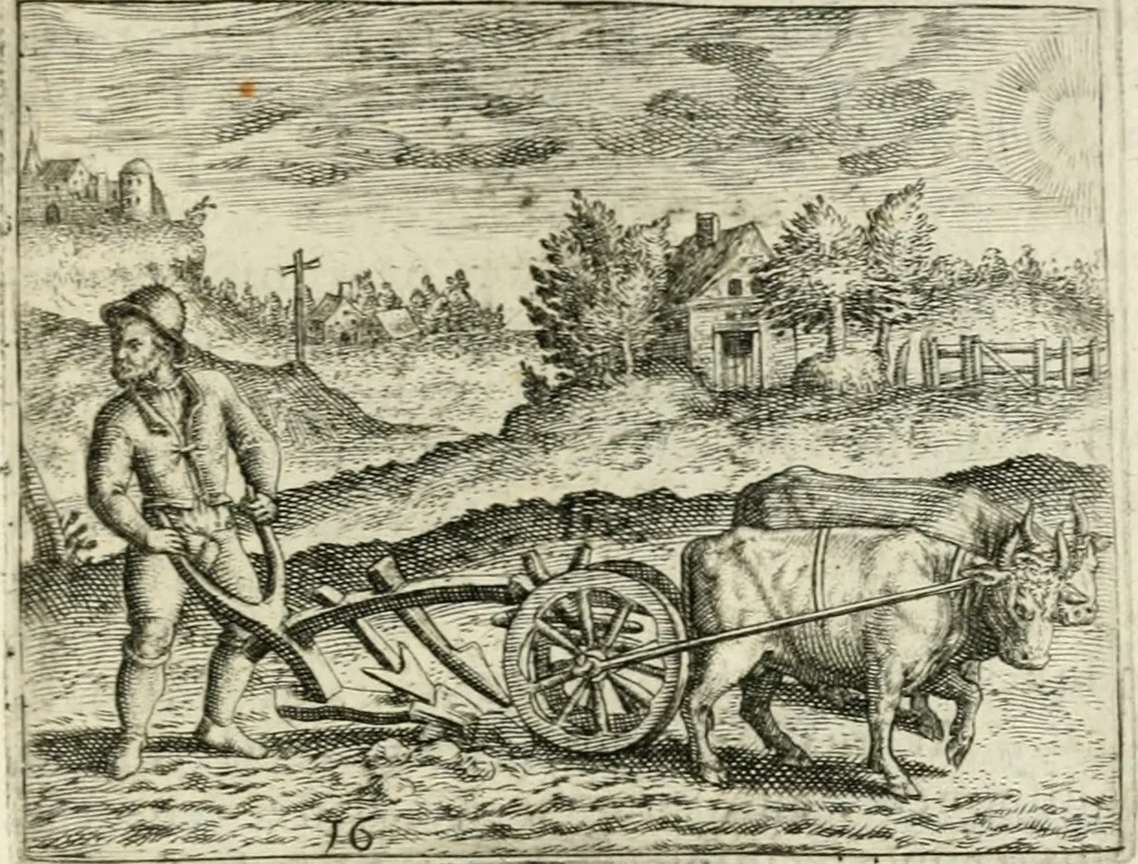 An illustration from Dionysii Lebei-Batillii regii mediomatricv praesidis Emblemata, 1596, leaf 44