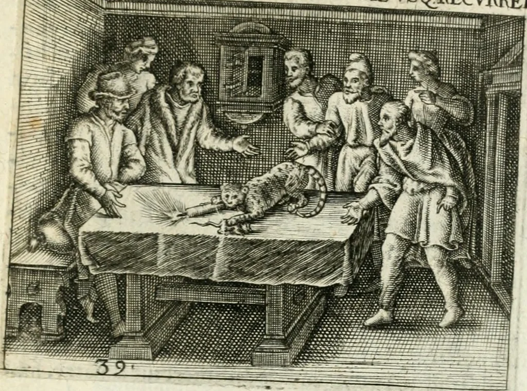 An illustration from Dionysii Lebei-Batillii regii mediomatricv praesidis Emblemata, 1596, leaf 90
