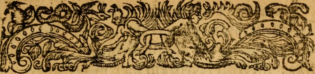 An illustration from Dionysiou Oikoumenes periegesis = Dionysii Orbis descriptio : commentario critico & geographico (in quo controversiae pleraeque quae in veteri geographia occurrunt explicantur, & obscura plurima elucidantur) ac tabulis illustrata, 1658, leaf 42