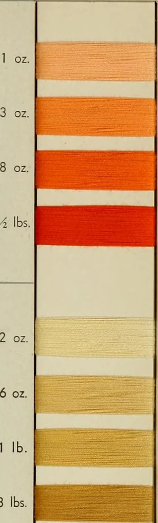 An illustration from Direct colors on cotton, 1900, leaf 26