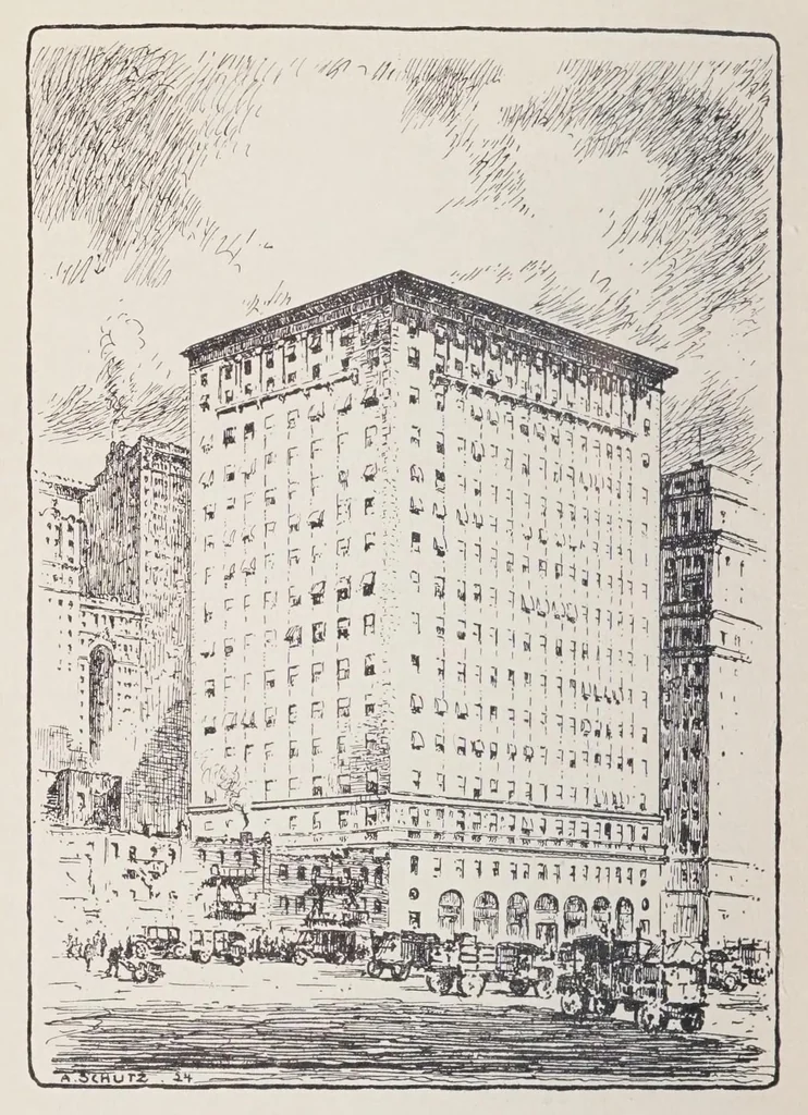 An illustration from Direct dyes for cotton., 1917, leaf 6