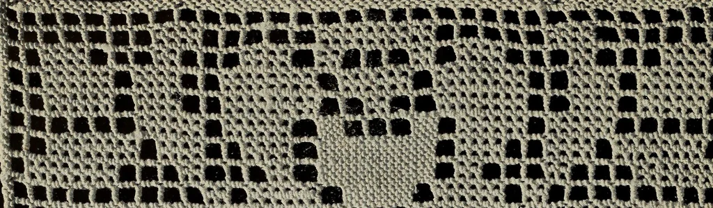 An illustration from Directions for making Poncetto lace, 1917, leaf 21