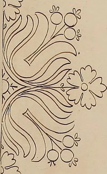 An illustration from Directoire designs for textiles, 1793, leaf 12