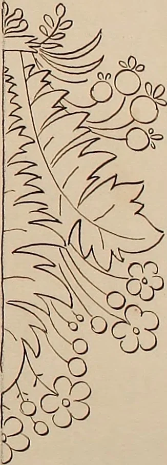 An illustration from Directoire designs for textiles, 1793, leaf 14