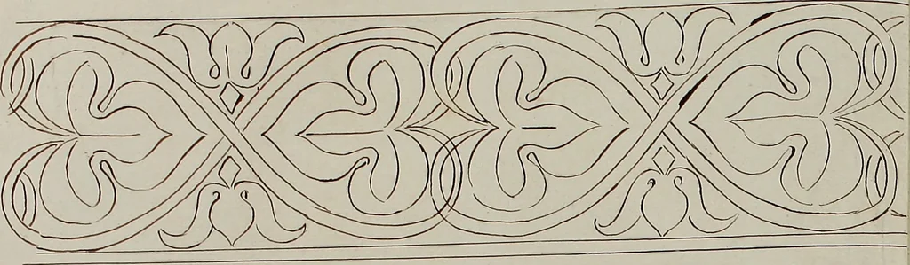 An illustration from Directoire designs for textiles, 1793, leaf 27