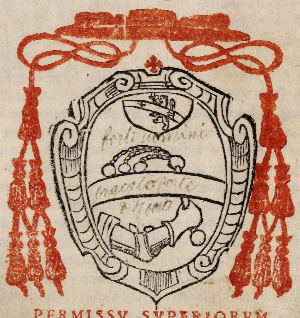 An illustration from Directorium chori : ad usum omnium ecclesiarum, tam cathedralium, quam collegiatarum, nuper restitutum, & nunc secundo in lucem editum, 1589, leaf 5