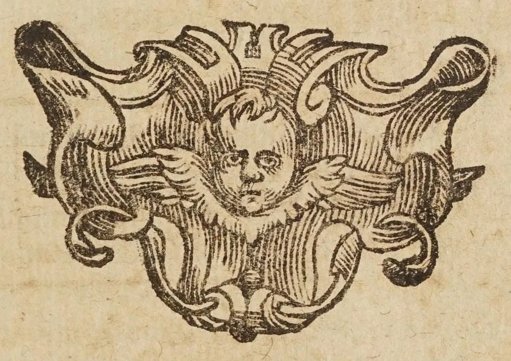 An illustration from Directorivm generale vranometricvm : in quo trigonometriae logarithmicae fvndamenta, ac regulae demonstrantur, astronomicaeq[ue] supputationes ad solam ferè vulgarem additionem reducuntur : opus vtilissimum astronomis, geometris, arithmeticis, perspectiuis, architectis, praecipuè militaribus, mechanicis, geographis, nec non ipsis philosophis naturalibus, 1632, leaf 195