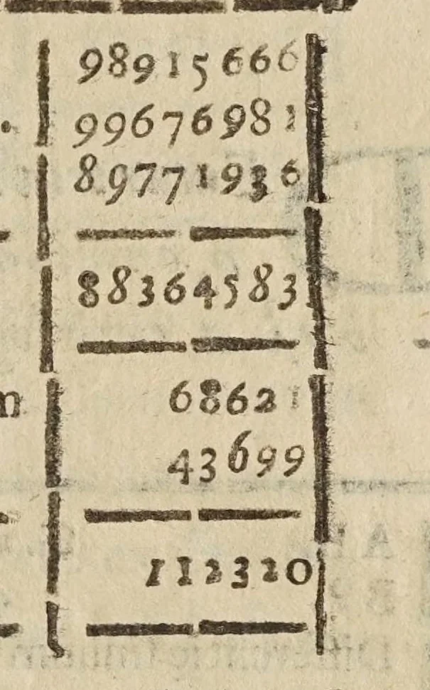 An illustration from Directorivm generale vranometricvm : in quo trigonometriae logarithmicae fvndamenta, ac regulae demonstrantur, astronomicaeq[ue] supputationes ad solam ferè vulgarem additionem reducuntur : opus vtilissimum astronomis, geometris, arithmeticis, perspectiuis, architectis, praecipuè militaribus, mechanicis, geographis, nec non ipsis philosophis naturalibus, 1632, leaf 313