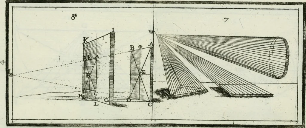 An illustration from Direzioni a' giovani studenti nel disegno dell'architettura civile, nell'Accademia Clementina dell'Instituto della scienze, 1753, leaf 32