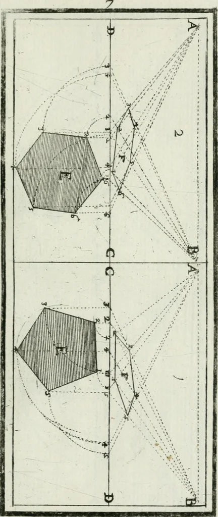 An illustration from Direzioni a' giovani studenti nel disegno dell'architettura civile, nell'Accademia Clementina dell'Instituto della scienze, 1753, leaf 38