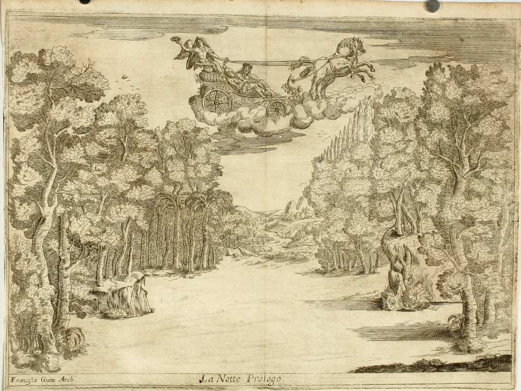 An illustration from Discordia svperata : torneo combattuto in Ferrara in carneuale del anno 1635, 1635, leaf 15
