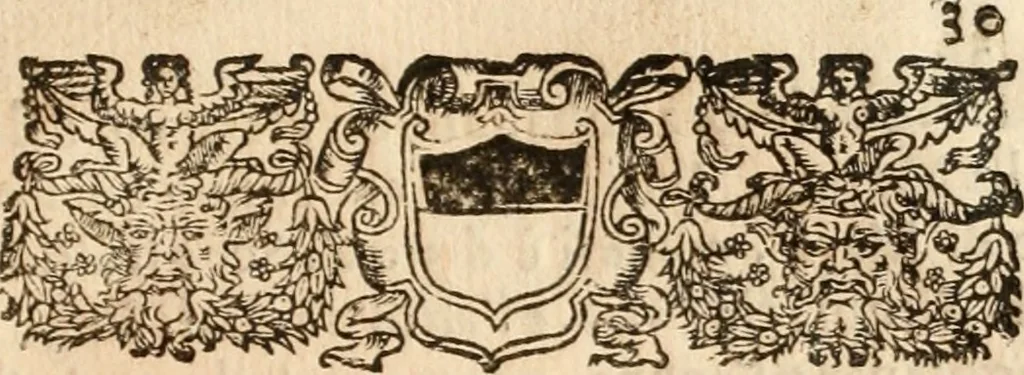 An illustration from Discordia svperata : torneo combattuto in Ferrara in carneuale del anno 1635, 1635, leaf 48