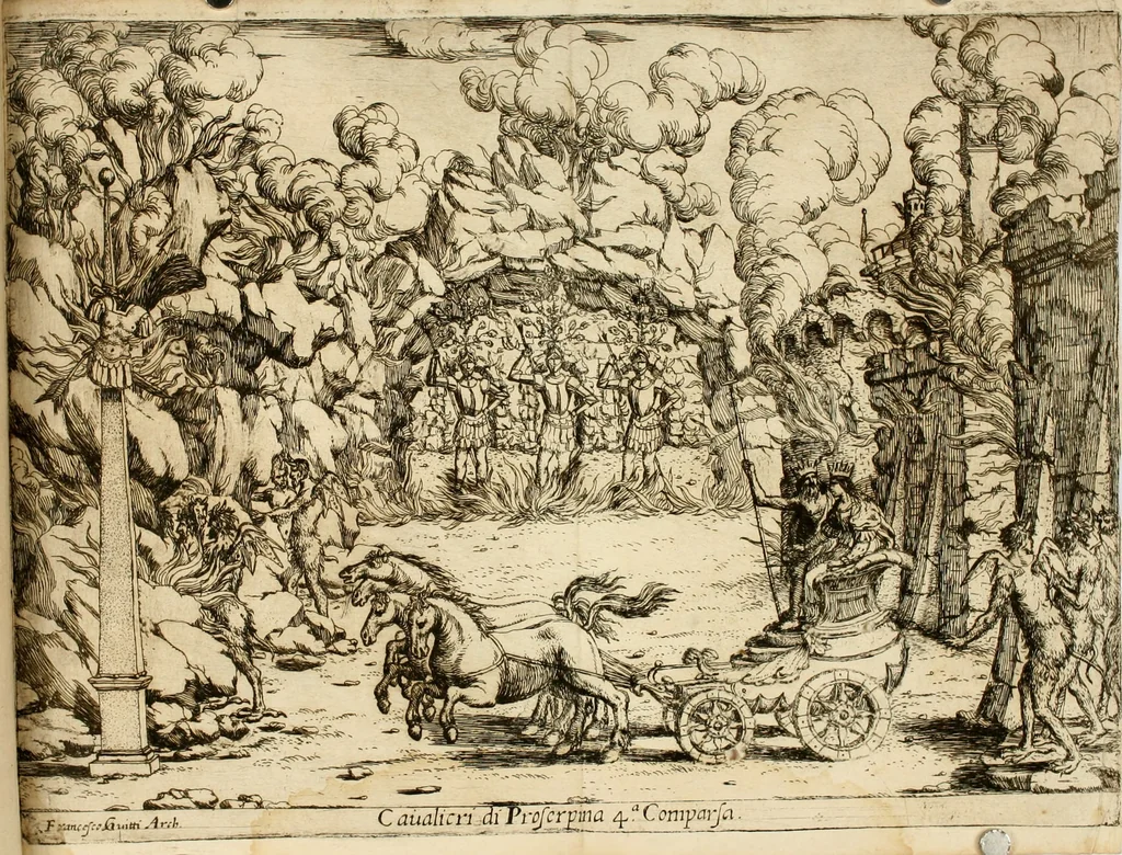 An illustration from Discordia svperata : torneo combattuto in Ferrara in carneuale del anno 1635, 1635, leaf 71
