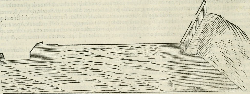An illustration from Discorsi delle fortificationi, espugnationi, & difese delle città & d'altri luoghi, 1588, leaf 111