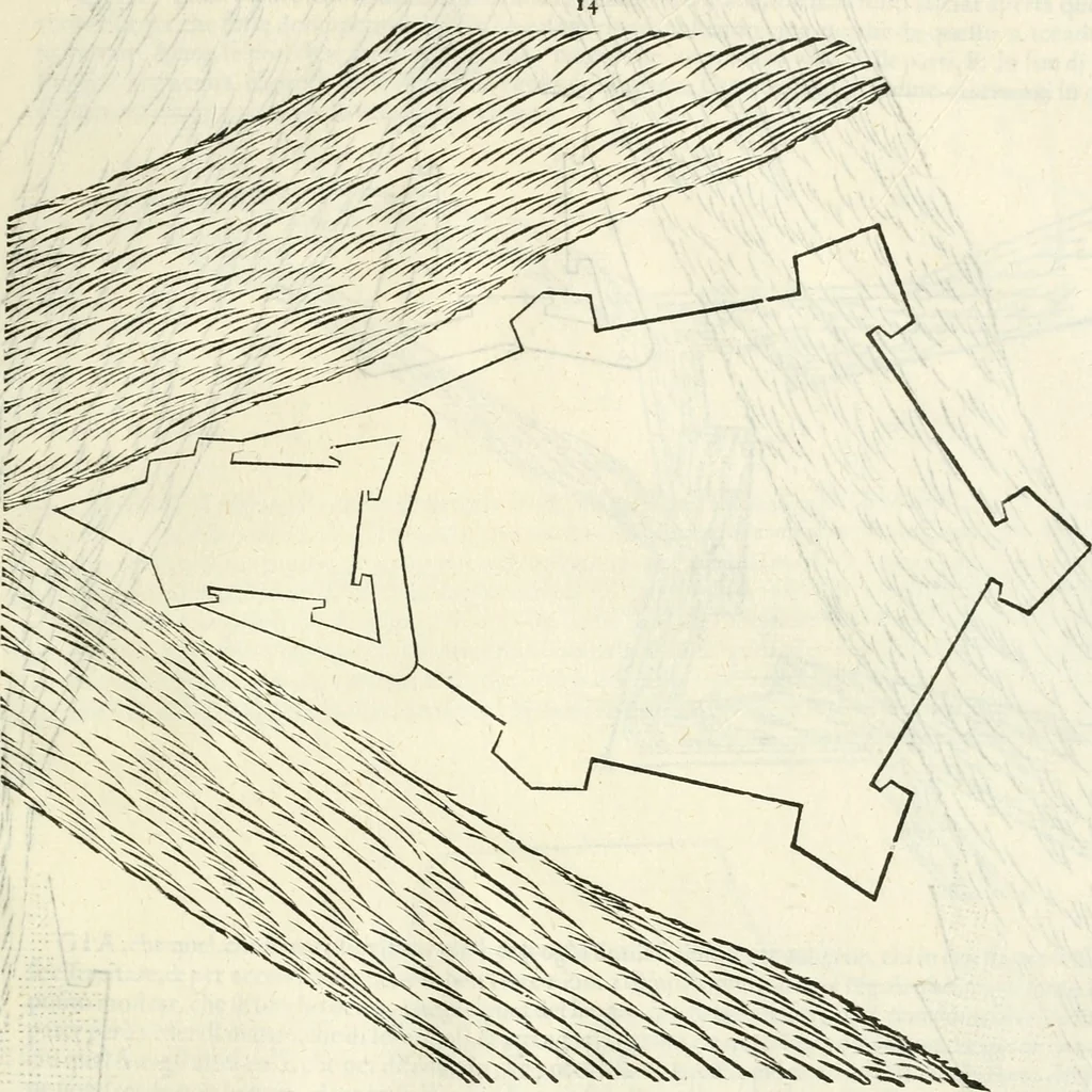 An illustration from Discorsi delle fortificationi, espugnationi, & difese delle città & d'altri luoghi, 1588, leaf 120