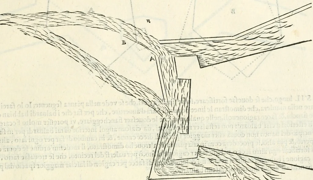 An illustration from Discorsi delle fortificationi, espugnationi, & difese delle città & d'altri luoghi, 1588, leaf 122