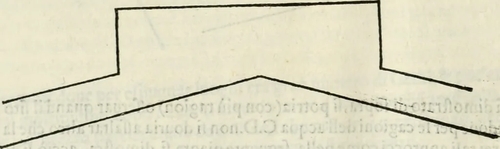 An illustration from Discorsi delle fortificationi, espugnationi, & difese delle città & d'altri luoghi, 1588, leaf 205
