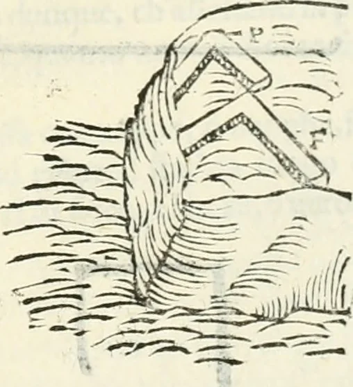 An illustration from Discorsi delle fortificationi, espugnationi, & difese delle città & d'altri luoghi, 1588, leaf 230