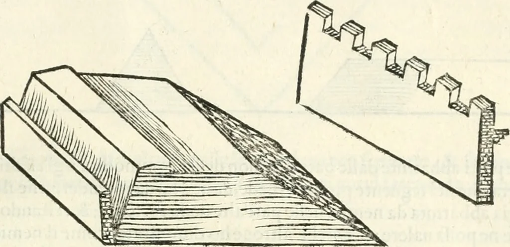 An illustration from Discorsi delle fortificationi, espugnationi, & difese delle città & d'altri luoghi, 1588, leaf 244