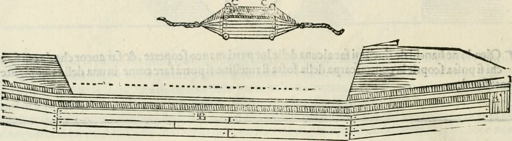 An illustration from Discorsi delle fortificationi, espugnationi, & difese delle città & d'altri luoghi, 1588, leaf 247