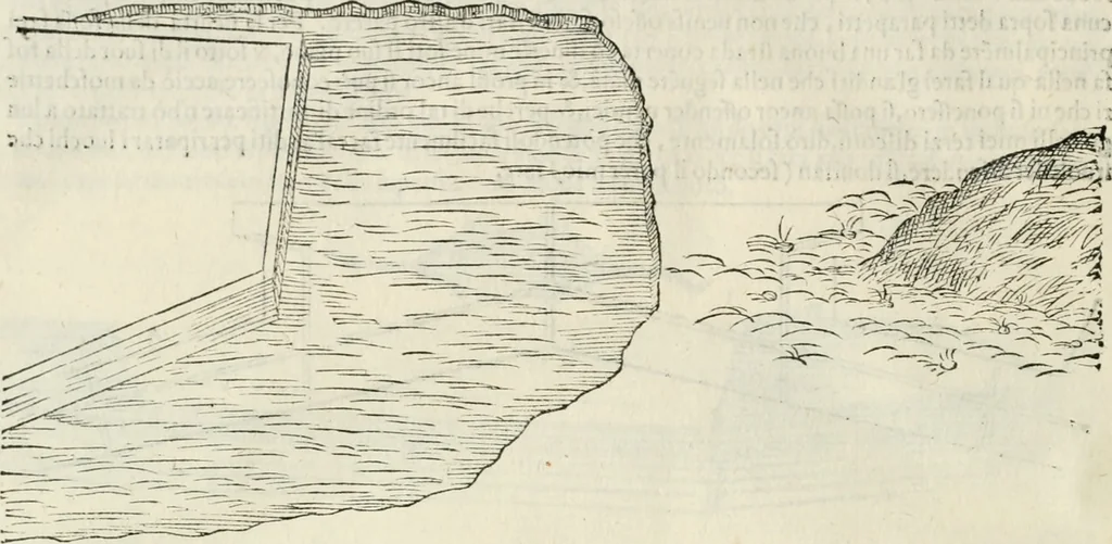 An illustration from Discorsi delle fortificationi, espugnationi, & difese delle città & d'altri luoghi, 1588, leaf 249