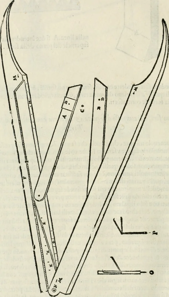 An illustration from Discorsi delle fortificationi, espugnationi, & difese delle città & d'altri luoghi, 1588, leaf 51