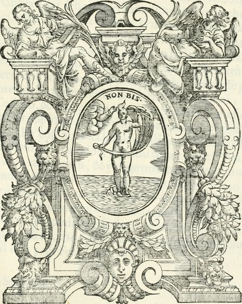 An illustration from Discorsi delle fortificationi, espugnationi, & difese delle città & d'altri luoghi, 1588, leaf 64