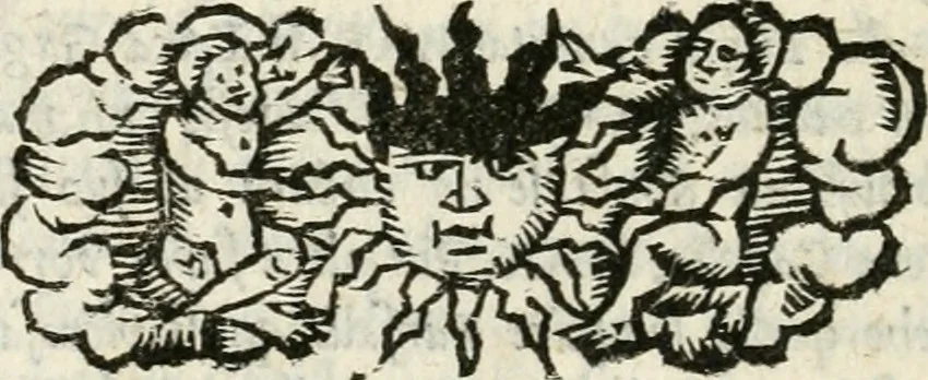 An illustration from Discorsi delli triomfi, giostre, apparati,é delle cose piu notabile fatte nelle sontuose nozze, dell' illustrissimo & eccellentissimo signor duca Guglielmo ... : compartiti in tre libri, con vno dialogo, della antichita del felice ceppo di Bauiera, 1568, leaf 81