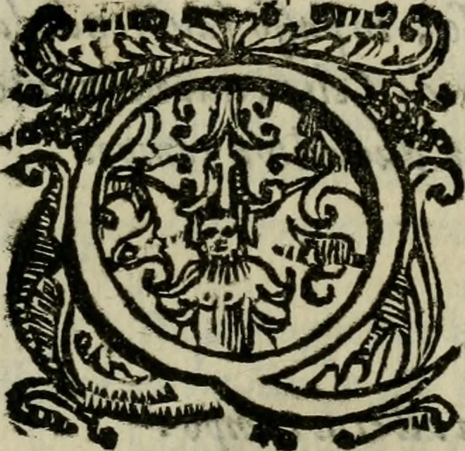 An illustration from Discorsi del sig. conte Guidobaldo Bonarelli ... in difesa del doppio amore della sua Celia, 1612, leaf 244