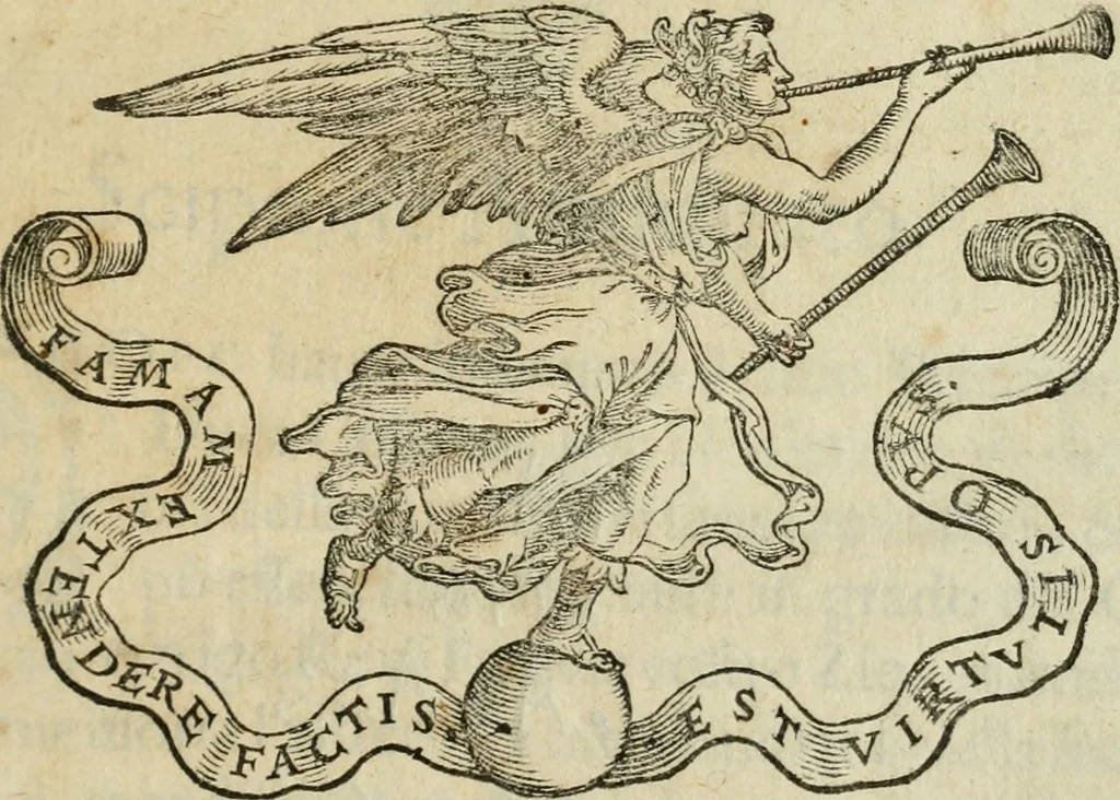 An illustration from Discorsi del signor Scipione Ammirato sopra Cornelio Tacito, 1607, leaf 4