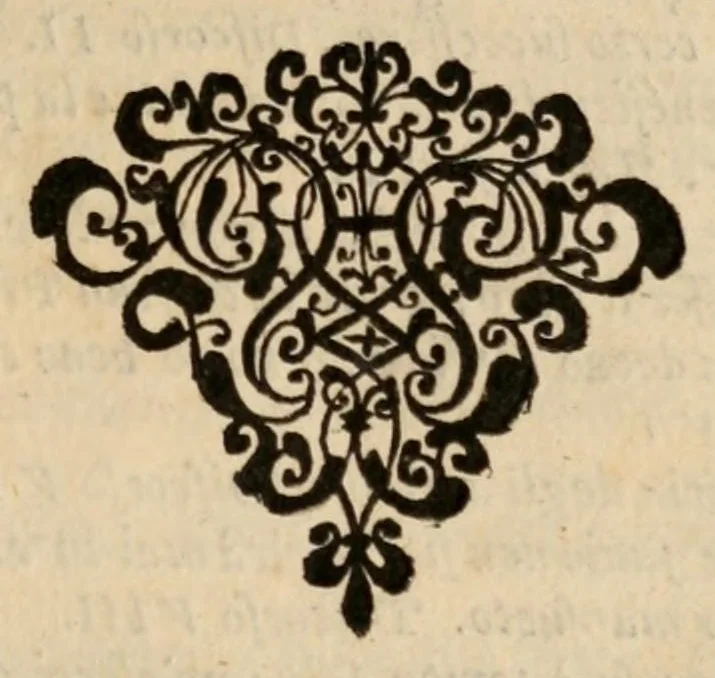 An illustration from Discorsi del signor Scipione Ammirato, 1599, leaf 13