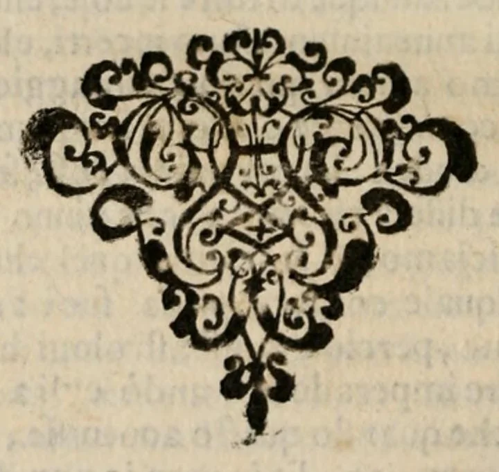 An illustration from Discorsi del signor Scipione Ammirato, 1599, leaf 390