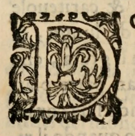 An illustration from Discorsi del signor Scipione Ammirato, 1599, leaf 7
