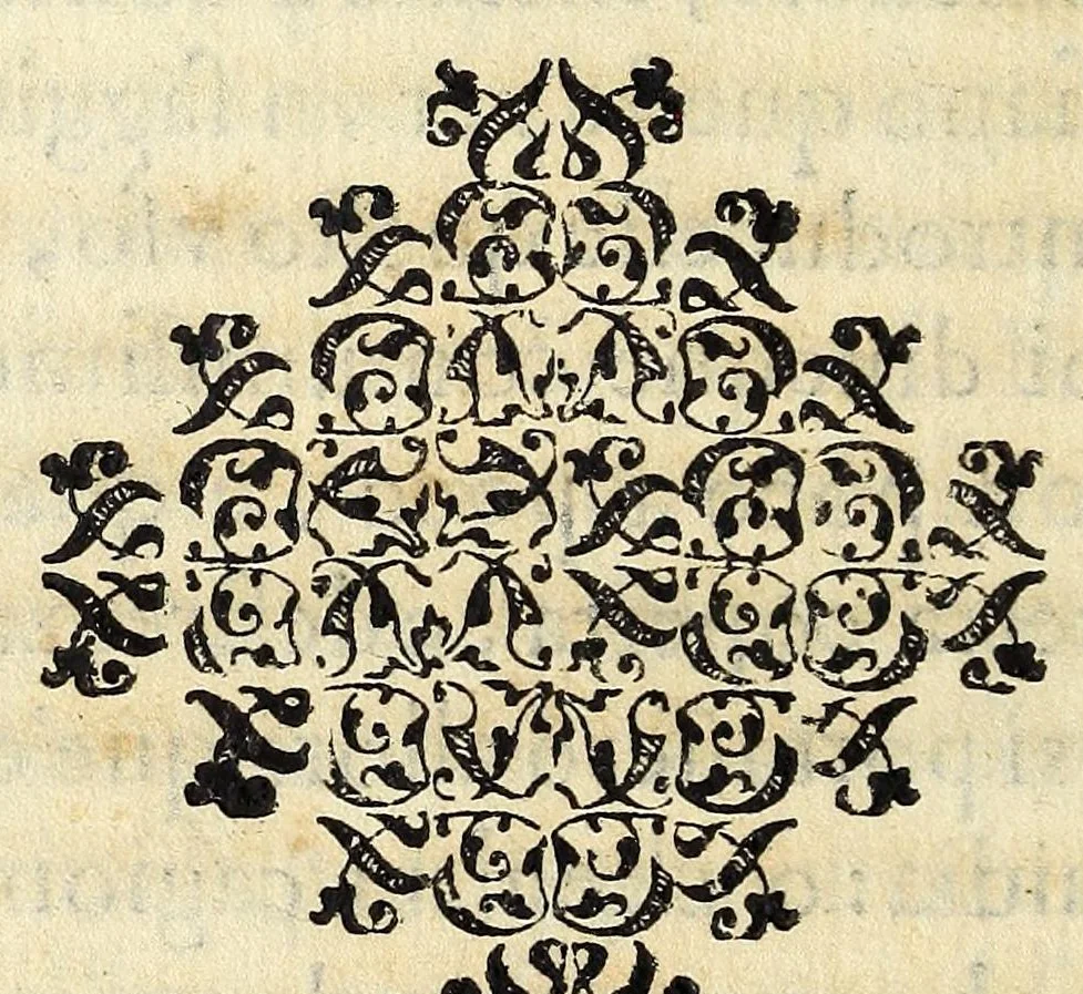 An illustration from Discorsi di monsignore don Vincenzio Borghini. Recati à luce da'deputati per suo testamento. Con la tavola delle cose piv notabili, 1584, leaf 264