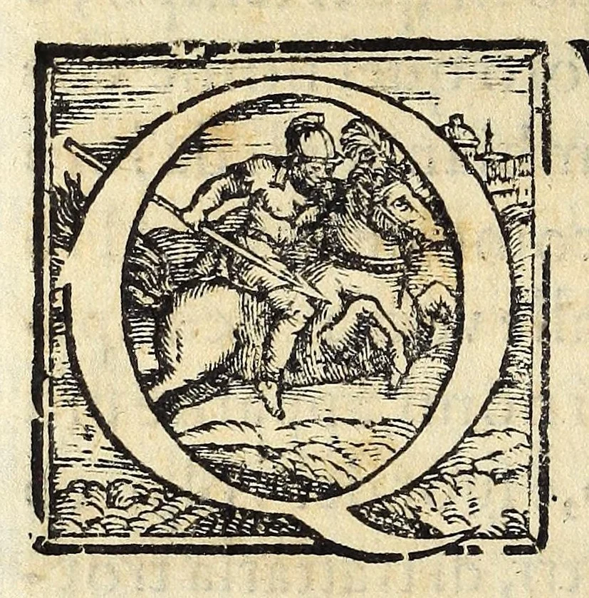 An illustration from Discorsi di monsignore don Vincenzio Borghini. Recati à luce da'deputati per suo testamento. Con la tavola delle cose piv notabili, 1584, leaf 332