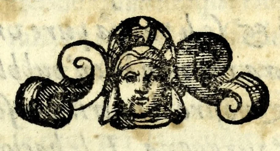 An illustration from Discorsi poetici nella Accademia fiorentina in difesa d'Aristotile, 1597, leaf 5