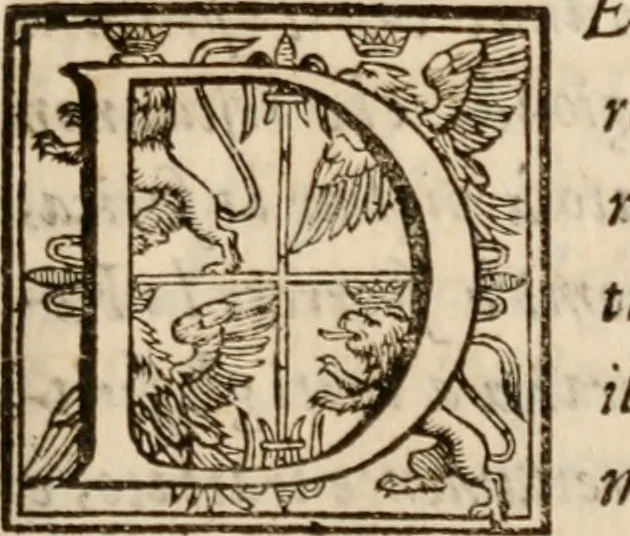An illustration from Discorsi politici del signor Fabio ALbergati ne i quali viena riprouata la dottrina politica di Gio. Bodino, e difesa quella d'Aristotile .., 1664, leaf 12