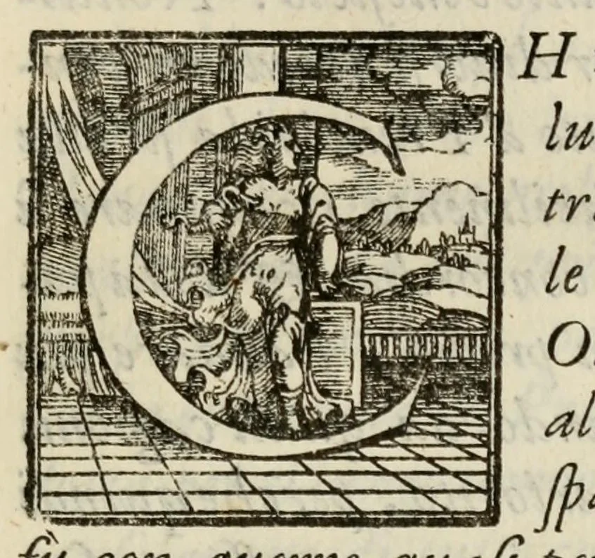 An illustration from Discorsi politici di Paolo Paruta : nei quali si considerano diversi fatti illustri e memorabili di principi e di republiche antiche e moderne : aggiontovi nel fine un suo soliloquio nelquale l'auttore fa un breve essame di tutto il corso della sua vita, 1599, leaf 585