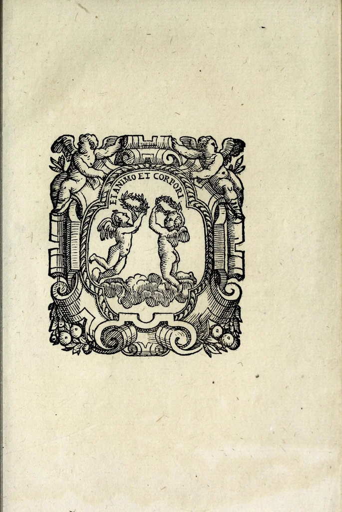 An illustration from Discorsi sopra i dialoghi di M. Speron Sperone : ne' qvali si ragiona della bellezza & della eccellenza de lor concetti, 1561, leaf 47