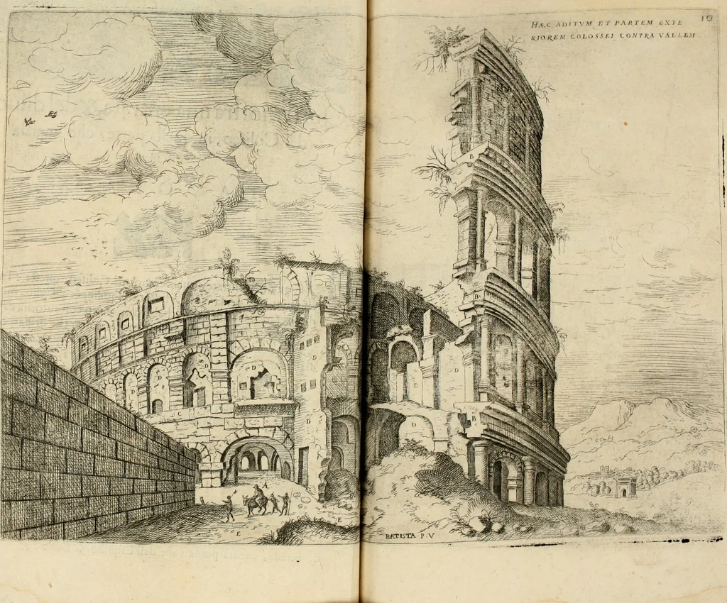 An illustration from Discorsi sopra l'antichità di Roma, 1582, leaf 63