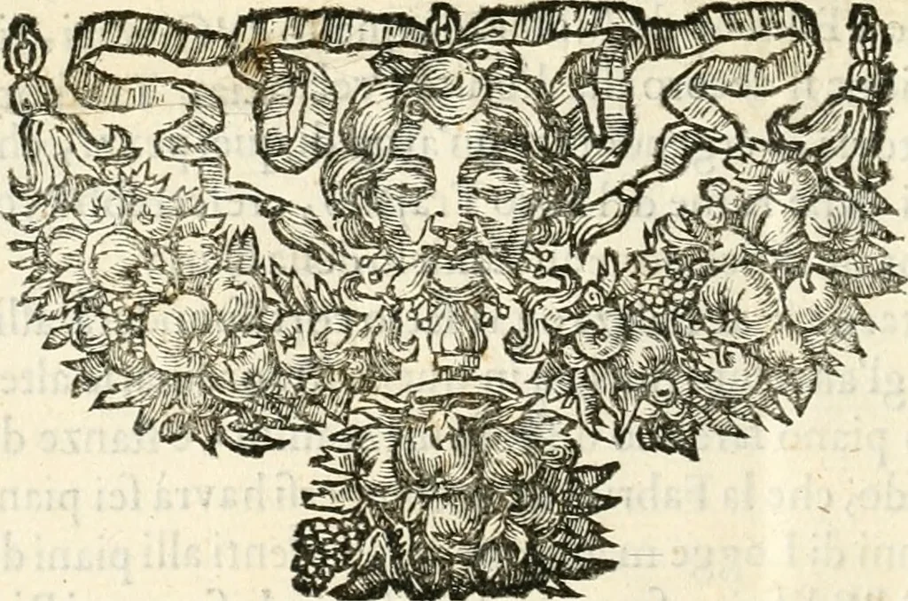 An illustration from Discorso del cavalier Carlo Fontana sopra il Monte Citatorio situato nel Campo Martio, ed altre cose ad esso appartenenti, con disegni tanto degl' antichi, quanto de' moderni edificii della nuova Curia, 1694, leaf 23
