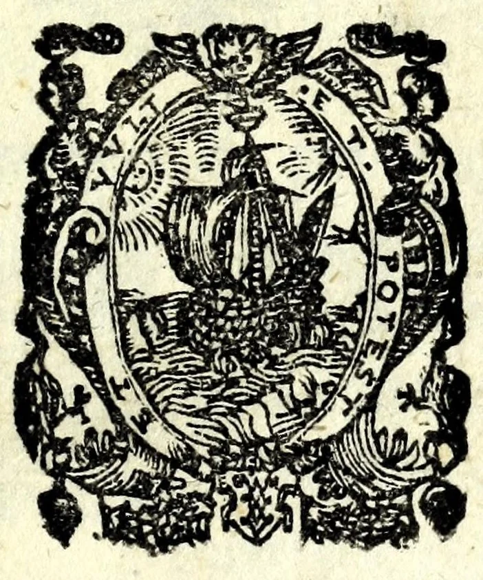 An illustration from Discorso del danno che cagionano le comedie, et lascivi spettacoli, 1599, leaf 5