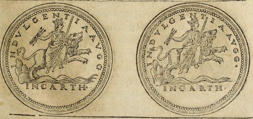 An illustration from Discorso della religione antica de Romani, insieme vn'altro Discorso della castrametatione, et disciplina militare, bagni, & essercitij antichi di detti Romani;, 1569, leaf 100