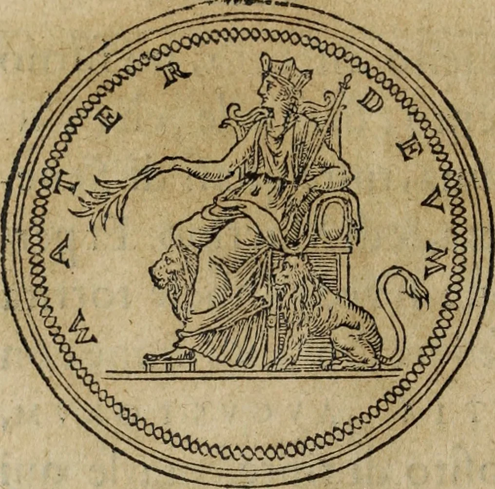 An illustration from Discorso della religione antica de Romani, insieme vn'altro Discorso della castrametatione, et disciplina militare, bagni, & essercitij antichi di detti Romani;, 1569, leaf 101